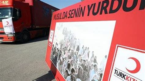 T­ü­r­k­ ­K­ı­z­ı­l­a­y­­ı­n­d­a­n­ ­M­u­s­u­l­ ­i­ç­i­n­ ­k­a­m­p­a­n­y­a­